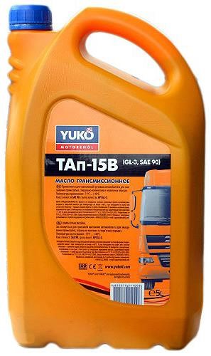 Yuko 4820070241006 Трансмиссионное масло YUKO ТАП-15В SAE 90, API GL-3, 5л 4820070241006: Отличная цена - Купить в Польше на 2407.PL!