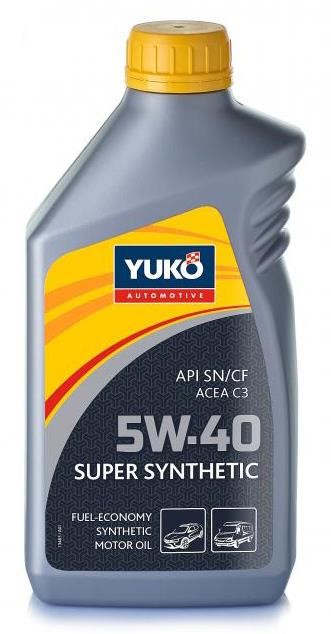 Yuko 4820070245592 Engine oil Yuko Super Synthetic 5W-40, 1L 4820070245592: Buy near me in Poland at 2407.PL - Good price!