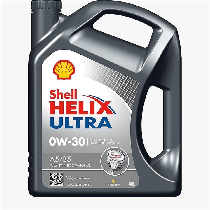 Shell HELIX ULTRA A5/B5 0W-30 4L Моторное масло Shell Helix Ultra 0W-30, 4л HELIXULTRAA5B50W304L: Отличная цена - Купить в Польше на 2407.PL!