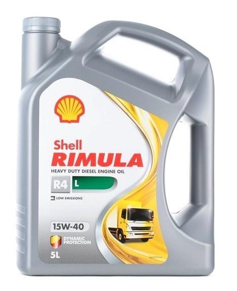 Shell 550047337 Engine oil SHELL HELIX RIMULA R4 L 15W-40, API SN/CK-4, ACEA E7/E9, 5L 550047337: Buy near me in Poland at 2407.PL - Good price!