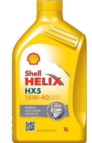 Shell 550046277 Моторное масло Shell Helix HX5 15W-40, 1л 550046277: Отличная цена - Купить в Польше на 2407.PL!