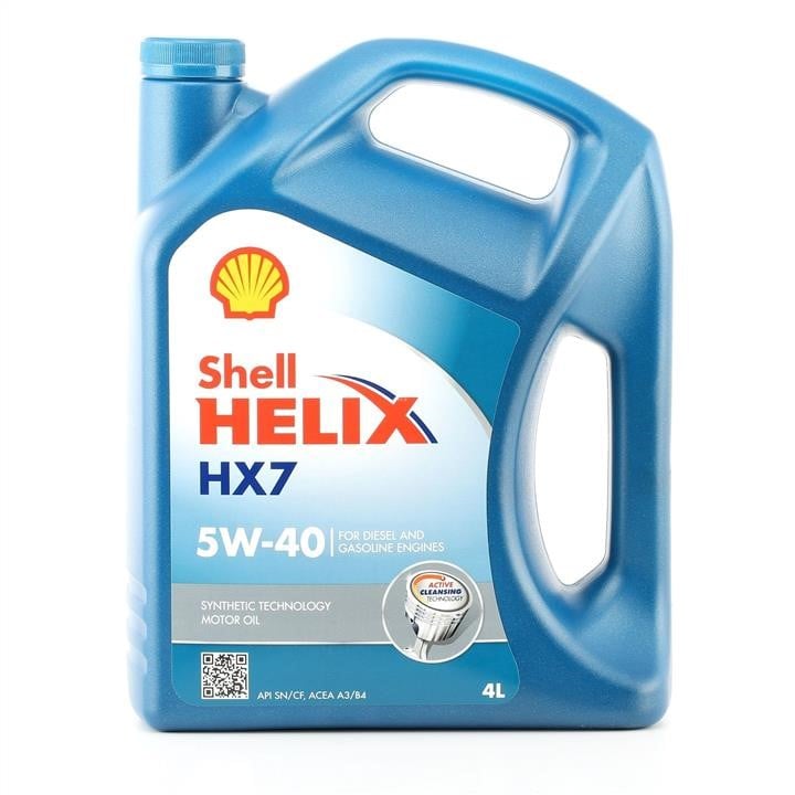 Shell 550046284 Engine oil Shell Helix HX7 5W-40, 4L 550046284: Buy near me in Poland at 2407.PL - Good price!
