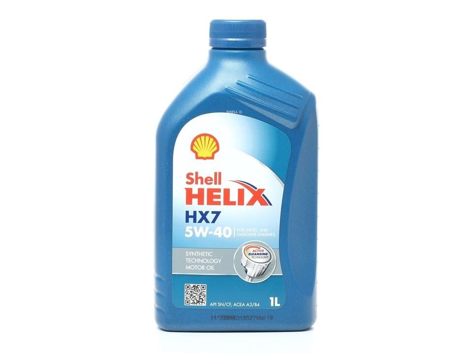 Shell 550046275 Моторное масло Shell Helix HX7 5W-40, 1л 550046275: Отличная цена - Купить в Польше на 2407.PL!