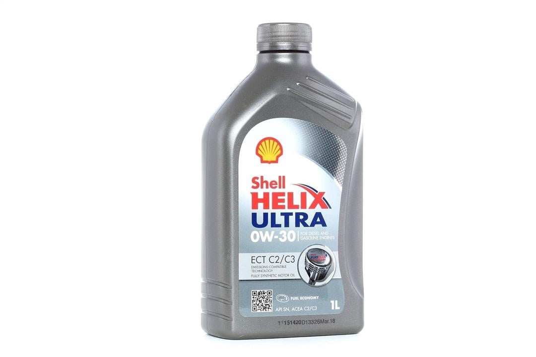 Shell 550046305 Engine oil Shell Helix Ultra ECT 0W-30, 1L 550046305: Buy near me at 2407.PL in Poland at an Affordable price!