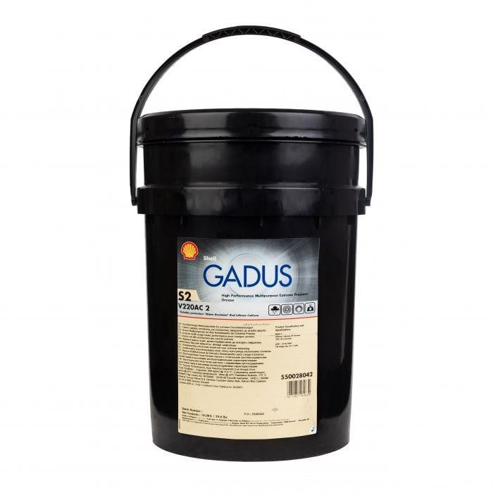 Shell 550028042 Multipurpose grease SHELL GADUS S2 V220 2, 18kg 550028042: Buy near me in Poland at 2407.PL - Good price!