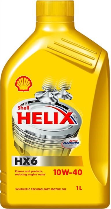 Shell 550046592 Моторное масло Shell Helix HX6 10W-40, 1л 550046592: Отличная цена - Купить в Польше на 2407.PL!