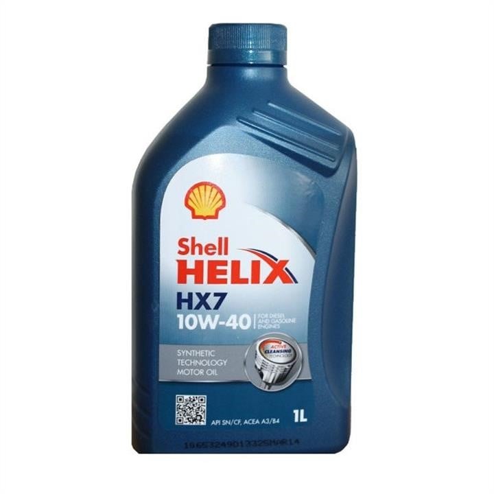 Shell 550040352 Моторное масло Shell Helix HX7 10W-40, 1л 550040352: Отличная цена - Купить в Польше на 2407.PL!