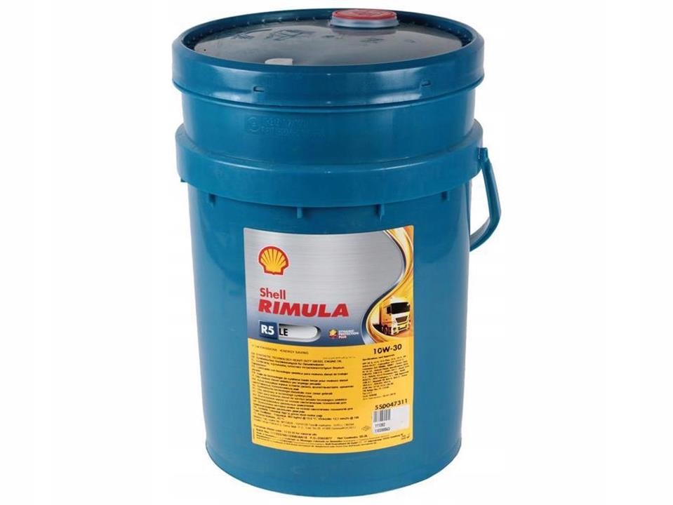 Shell 550047311 Моторное масло SHELL HELIX RIMULA R5 LE 10W-30, API SN/CK-4, ACEA E7/E9, 20л 550047311: Отличная цена - Купить в Польше на 2407.PL!