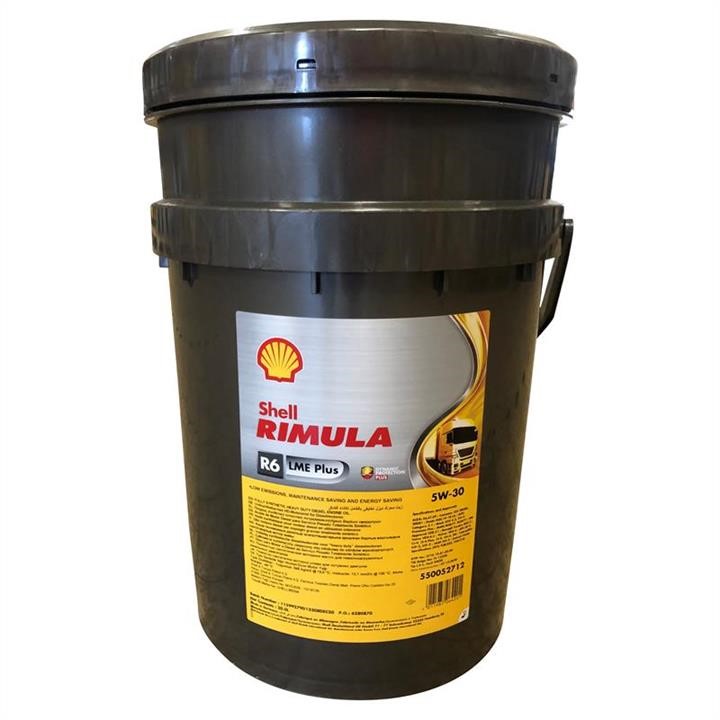 Shell 550052712 Olej silnikowy Shell Rimula R6LME 5W-30, 20 l 550052712: Dobra cena w Polsce na 2407.PL - Kup Teraz!