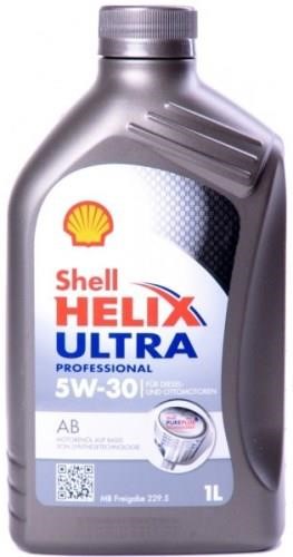 Shell HELIX ULTRA PRO AB 5W30 1L Моторное масло Shell Helix Ultra Professional AB 5W-30, 1л HELIXULTRAPROAB5W301L: Отличная цена - Купить в Польше на 2407.PL!