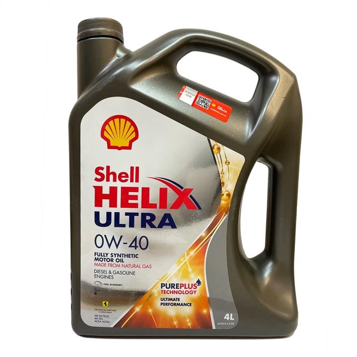 Shell 550040465 Моторное масло Shell Helix Ultra 0W-40, 4л 550040465: Отличная цена - Купить в Польше на 2407.PL!
