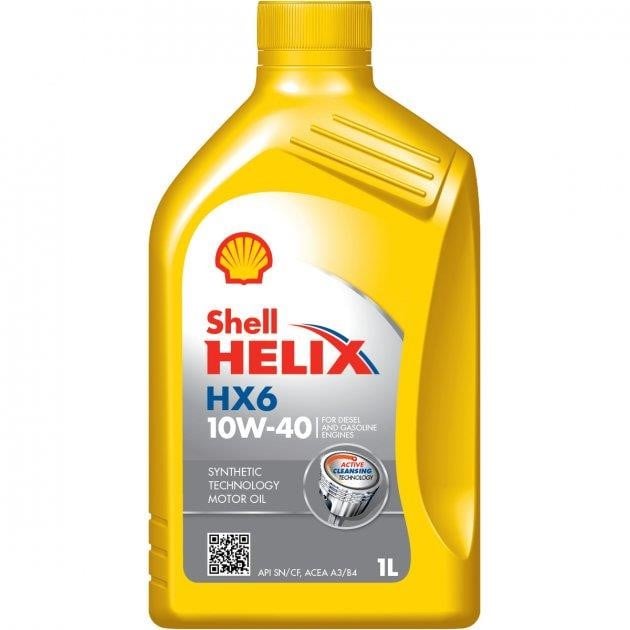 Shell 550039790 Моторное масло Shell Helix HX6 10W-40, 1л 550039790: Отличная цена - Купить в Польше на 2407.PL!