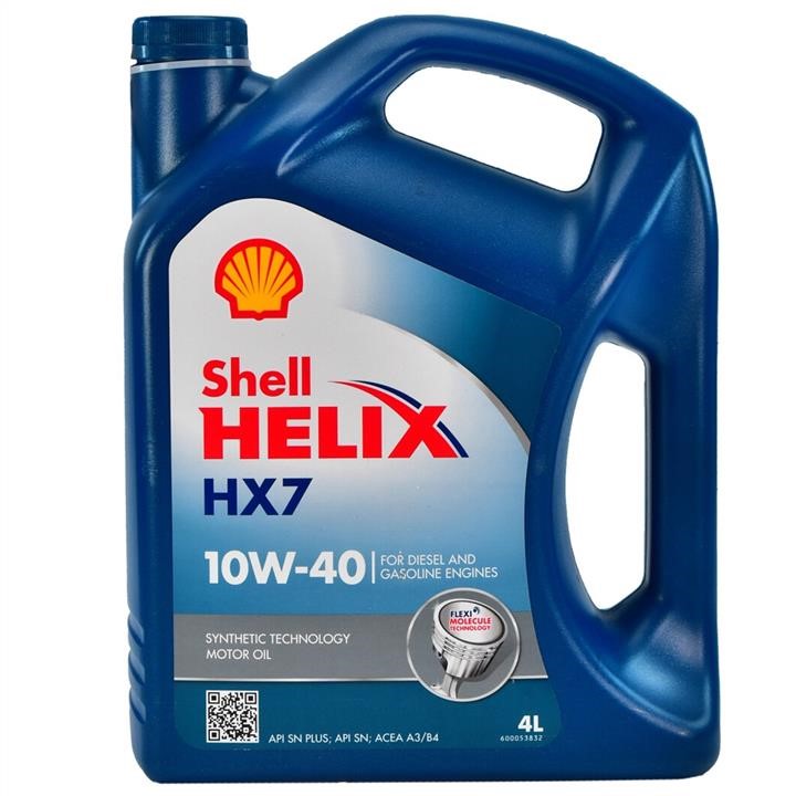 Shell 550046274 Engine oil Shell Helix HX7 10W-40, 4L 550046274: Buy near me in Poland at 2407.PL - Good price!