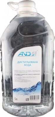 AND 20096005 Distilled water, 5 L 20096005: Buy near me in Poland at 2407.PL - Good price!