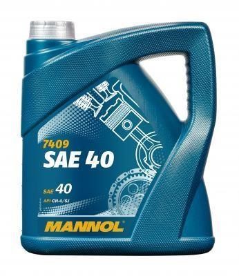 Mannol MN7409-4 Моторное масло MANNOL 7409 SAE 40 API CF/CD/SJ, 4 л MN74094: Отличная цена - Купить в Польше на 2407.PL!