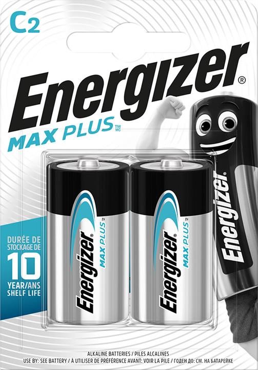 Energizer E302306500 Battery Energizer Max Plus C, 2 pcs. E302306500: Buy near me in Poland at 2407.PL - Good price!