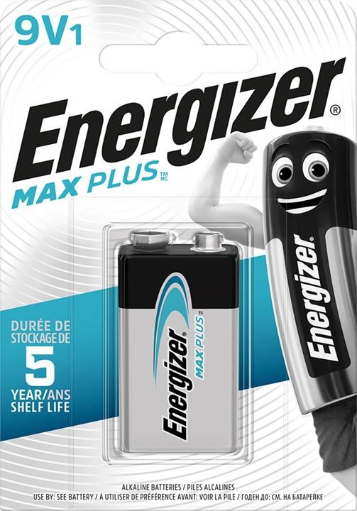 Energizer E301323300 Батарейка Energizer Max Plus 9V, 1 шт. E301323300: Купити у Польщі - Добра ціна на 2407.PL!