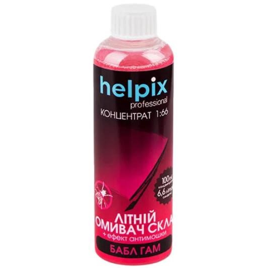 Helpix 4823075804450 Summer windshield washer fluid, concentrate, 1:66, Bubble Gum, 0,1l 4823075804450: Buy near me in Poland at 2407.PL - Good price!