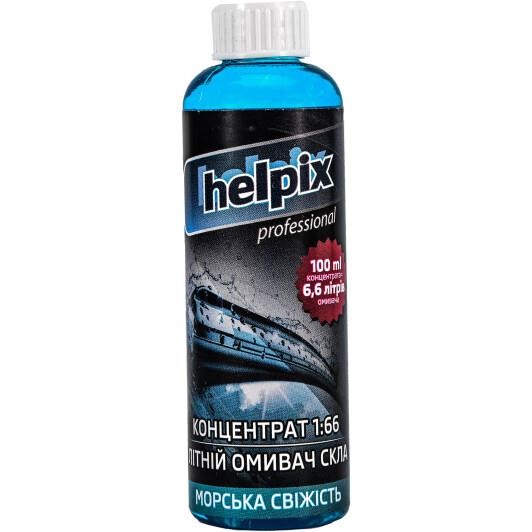 Helpix 4823075802852 Summer windshield washer fluid, concentrate, 1:66, Sea freshness, 0,1l 4823075802852: Buy near me at 2407.PL in Poland at an Affordable price!