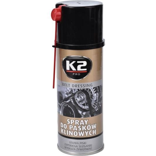 K2 W126 Spray do paskov klinowych, 400 ml W126: Dobra cena w Polsce na 2407.PL - Kup Teraz!