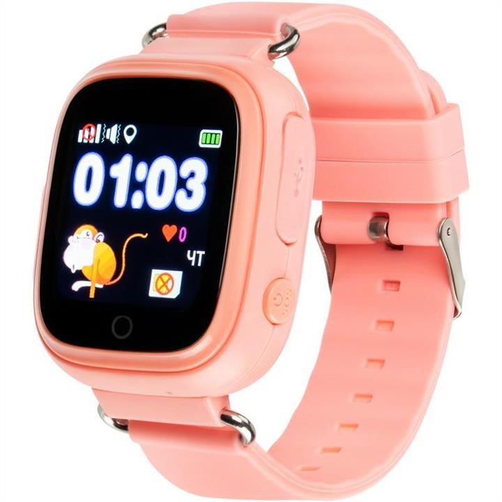Gelius 00000076478 Inteligentny zegarek dla dzieci z lokalizatorem GPS Gelius Pro GP-PK003 Różowy (12 miesięcy) 00000076478: Dobra cena w Polsce na 2407.PL - Kup Teraz!