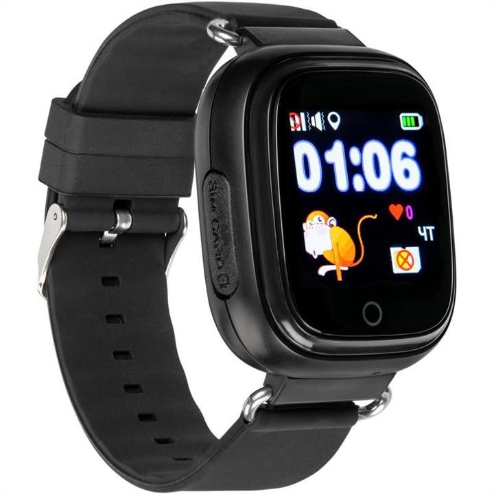 Gelius Inteligentny zegarek dla dzieci z lokalizatorem GPS Gelius Pro GP-PK003 Czarny (12 miesięcy) – cena
