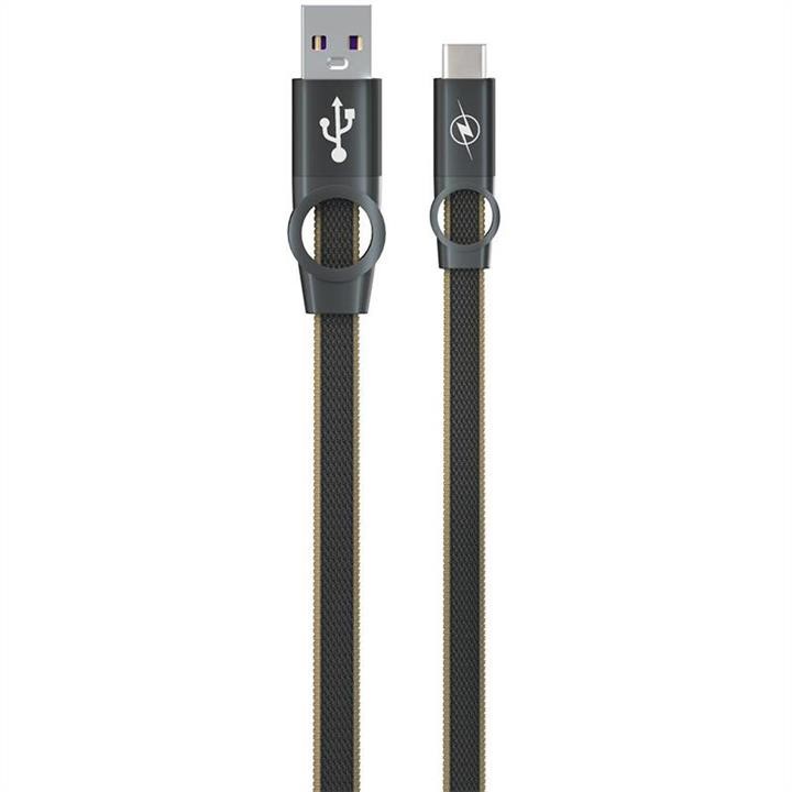 Gelius 00000078637 USB Cable Gelius Pro Flexible 2 GP-UC07c Type-C Black (12 months) 00000078637: Buy near me in Poland at 2407.PL - Good price!