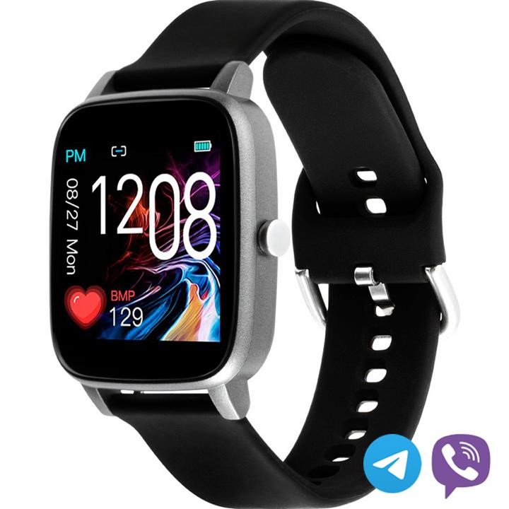 Gelius 00000081396 Inteligentny zegarek Gelius Pro iHealth (IP67) Czarny (12 miesięcy) 00000081396: Dobra cena w Polsce na 2407.PL - Kup Teraz!