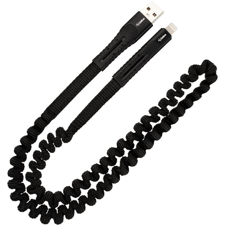 Gelius 00000082659 USB Cable Gelius Pro Spring GP-UC101 Lightning Black (2.4A) (12 months) 00000082659: Buy near me in Poland at 2407.PL - Good price!