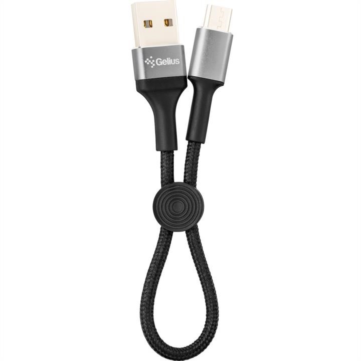 Gelius 00000082668 USB Cable Gelius Pro Short GP-UC107 Micro USB (0.2m) Black (12 months) 00000082668: Buy near me in Poland at 2407.PL - Good price!