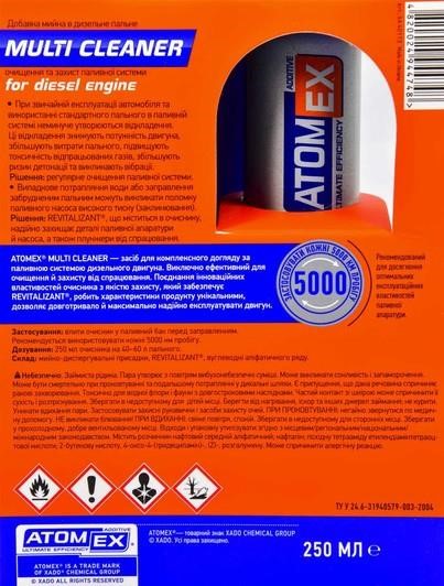 Środek do czyszczenia układu paliwowego silnika wysokoprężnego, 250 ml Xado XA 40113