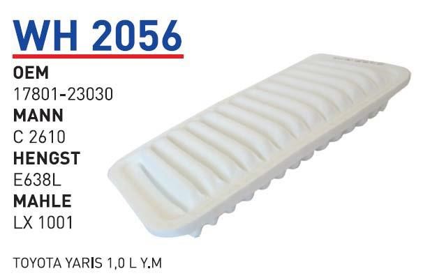 Wunder WH 2056 Air filter WH2056: Buy near me in Poland at 2407.PL - Good price!