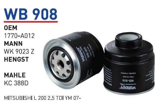 Wunder WB 908 Kraftstofffilter WB908: Kaufen Sie zu einem guten Preis in Polen bei 2407.PL!
