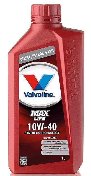 Valvoline 872295 Engine oil Valvoline Maxlife 10W-40, 1L 872295: Buy near me at 2407.PL in Poland at an Affordable price!
