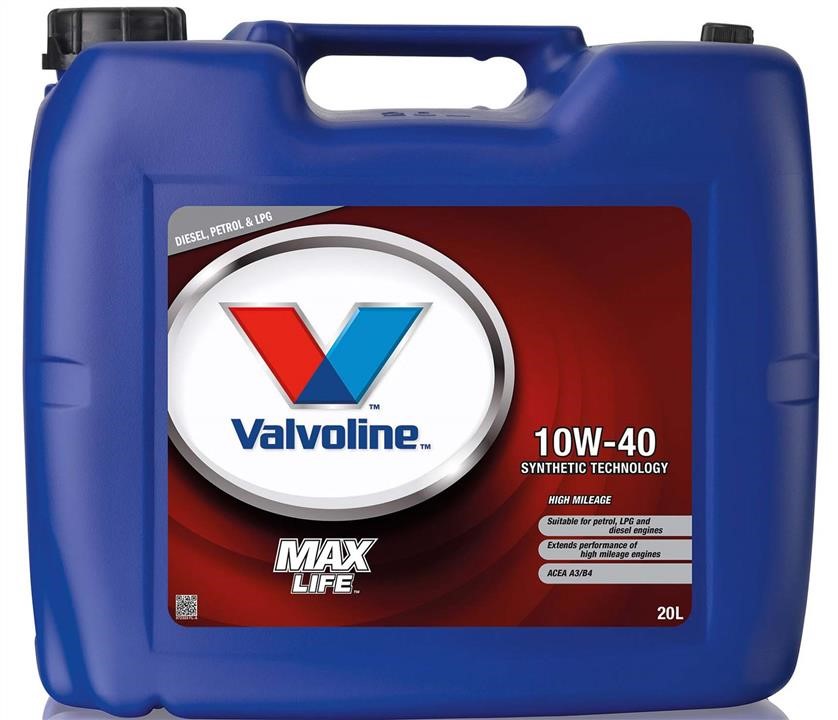 Valvoline 872328 Engine oil Valvoline Maxlife 10W-40, 20L 872328: Buy near me in Poland at 2407.PL - Good price!