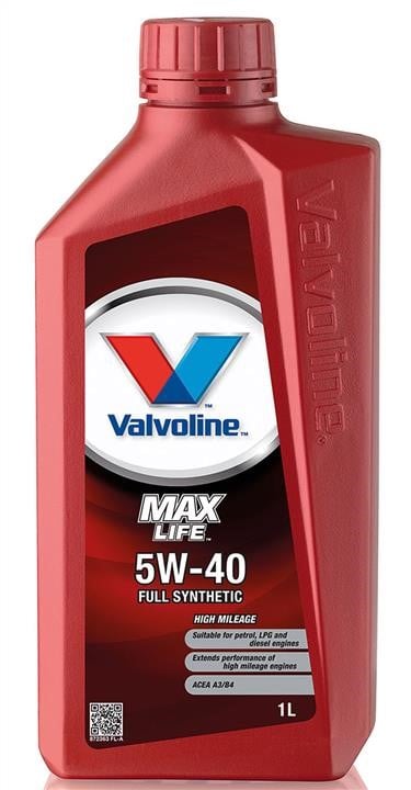 Valvoline 872363 Engine oil Valvoline Maxlife 5W-40, 1L 872363: Buy near me in Poland at 2407.PL - Good price!