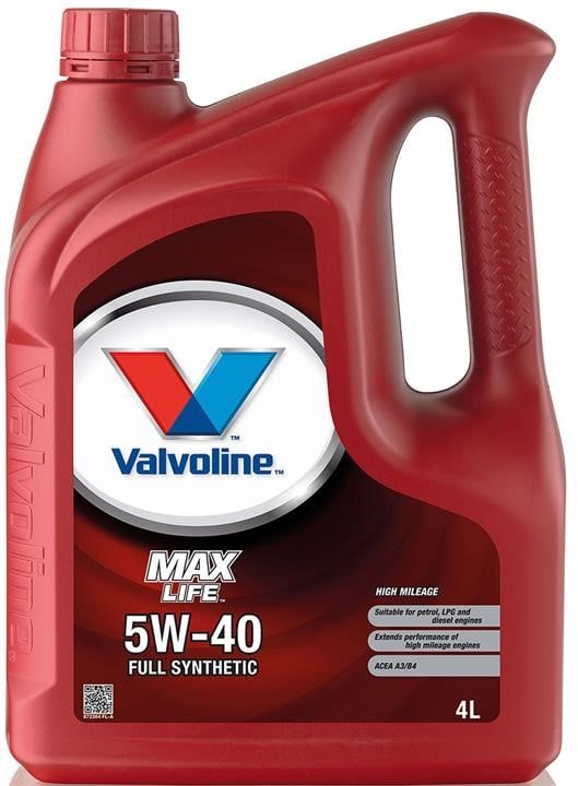 Valvoline 872364 Моторное масло Valvoline Maxlife 5W-40, 4л 872364: Отличная цена - Купить в Польше на 2407.PL!