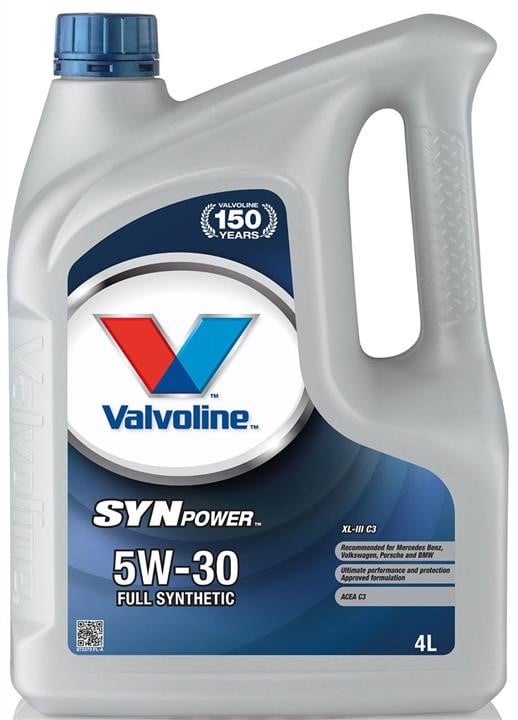 Valvoline 872373 Motoröl Valvoline SynPower XL-III C3 5W-30, 4L 872373: Kaufen Sie zu einem guten Preis in Polen bei 2407.PL!