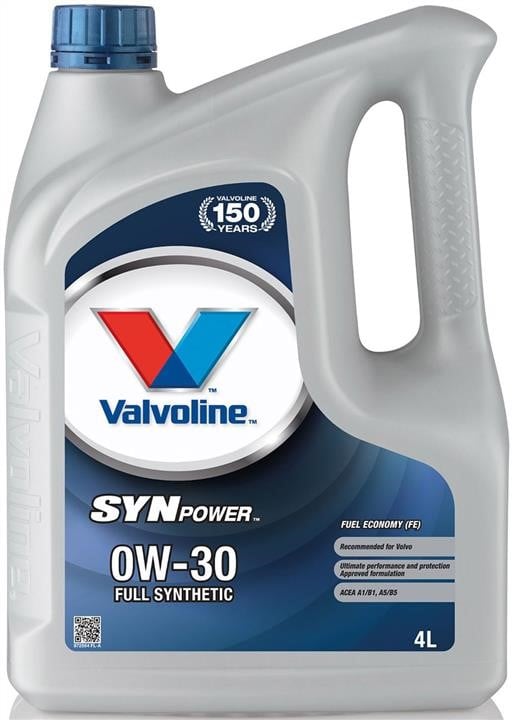 Valvoline 872564 Engine oil Valvoline SynPower FE 0W-30, 4L 872564: Buy near me in Poland at 2407.PL - Good price!