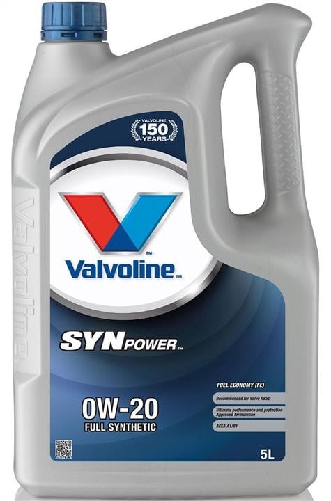 Valvoline 872584 Engine oil Valvoline SynPower FE 0W-20, 5L 872584: Buy near me in Poland at 2407.PL - Good price!