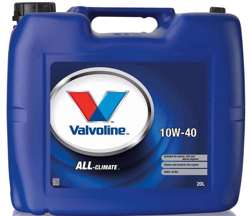 Valvoline 872777 Engine oil Valvoline All-Climate Extra 10W-40, 20L 872777: Buy near me in Poland at 2407.PL - Good price!