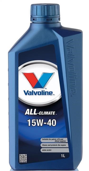 Valvoline 872784 Olej silnikowy Valvoline All-Climate 15W-40, 1L 872784: Atrakcyjna cena w Polsce na 2407.PL - Zamów teraz!