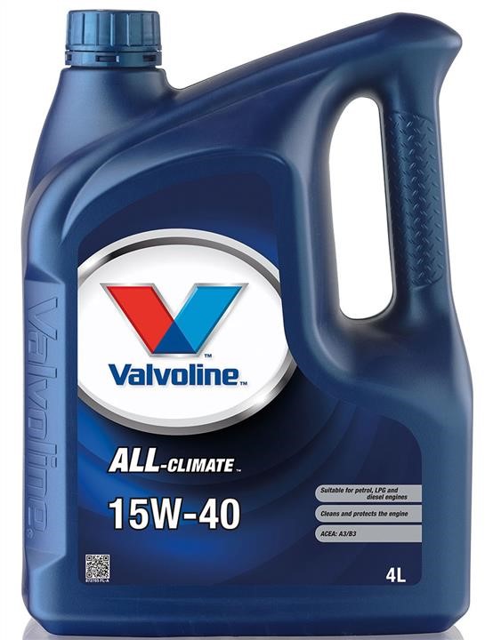 Valvoline 872785 Engine oil Valvoline All-Climate 15W-40, 4L 872785: Buy near me in Poland at 2407.PL - Good price!