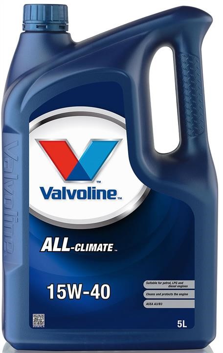Valvoline 872786 Engine oil Valvoline All-Climate 15W-40, 5L 872786: Buy near me in Poland at 2407.PL - Good price!