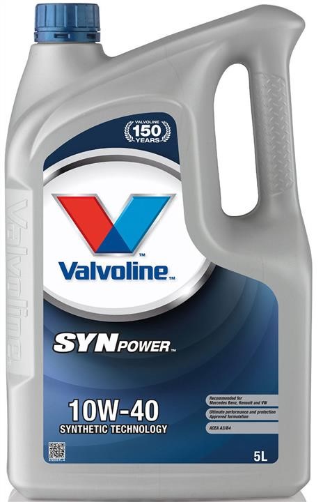 Valvoline 872259 Engine oil Valvoline SynPower 10W-40, 5L 872259: Buy near me in Poland at 2407.PL - Good price!