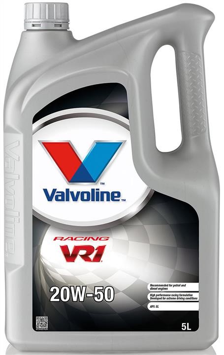 Valvoline 873432 Engine oil Valvoline VR1 Racing 20W-50, 5L 873432: Buy near me at 2407.PL in Poland at an Affordable price!
