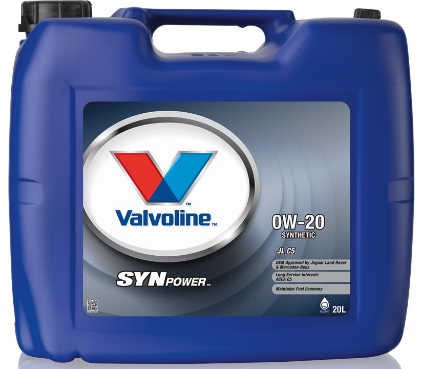 Valvoline 895093 Engine oil Valvoline SynPower JL C5 0W-20, 20L 895093: Buy near me in Poland at 2407.PL - Good price!