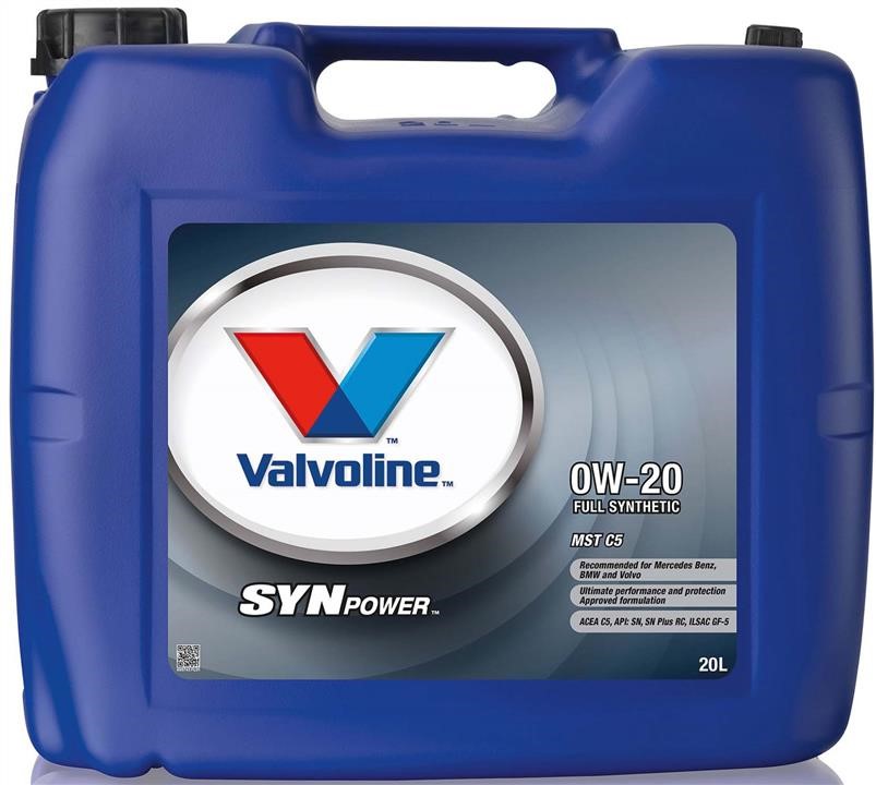 Valvoline 886743 Engine oil Valvoline SynPower MST C5 0W-20, 20L 886743: Buy near me in Poland at 2407.PL - Good price!