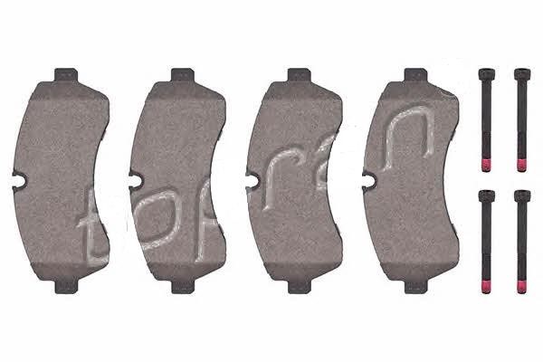 Hans Pries 111 656 755 Brake Pad Set, disc brake 111656755: Buy near me in Poland at 2407.PL - Good price!