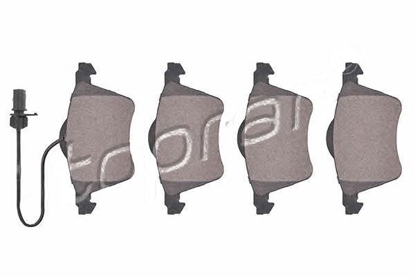 Hans Pries 110 729 755 Brake Pad Set, disc brake 110729755: Buy near me in Poland at 2407.PL - Good price!